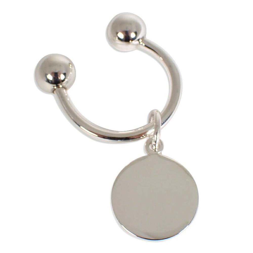 TIFFANY & Co. 925 Tiffany Round Tag Keyring